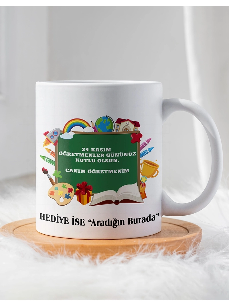Öğretmenler Gününe Özel Kupa Bardak