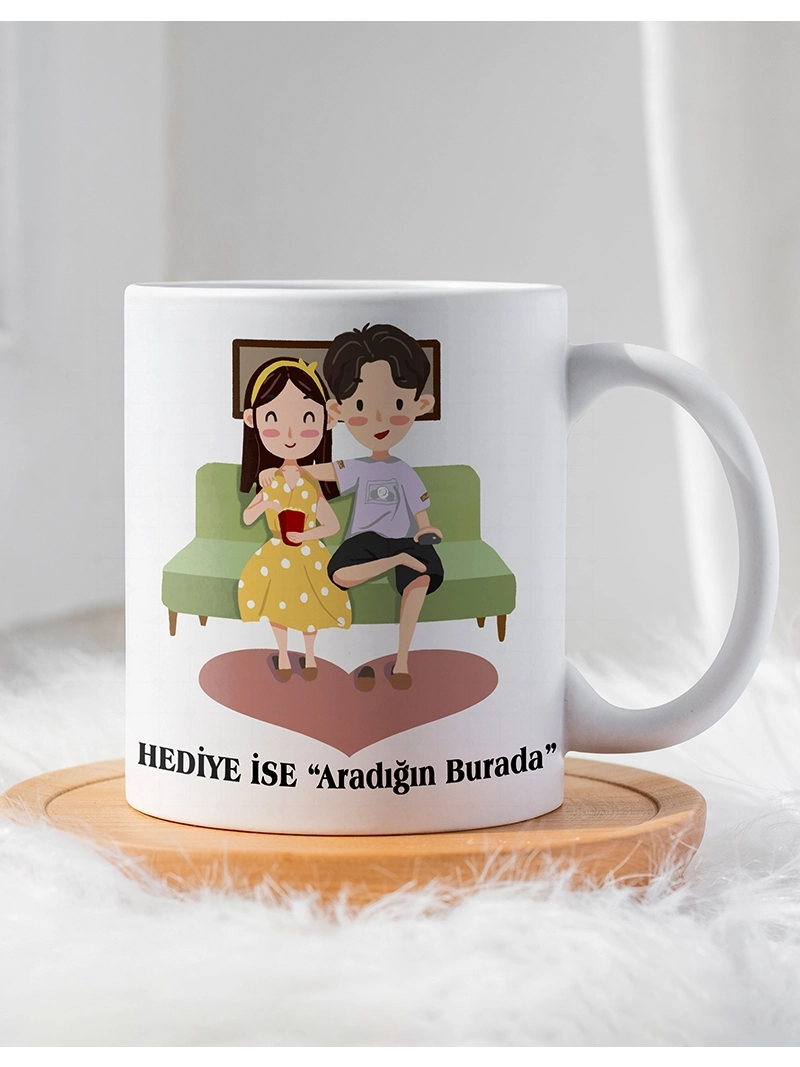 Sevgililer Gününe Özel Kupa Bardak