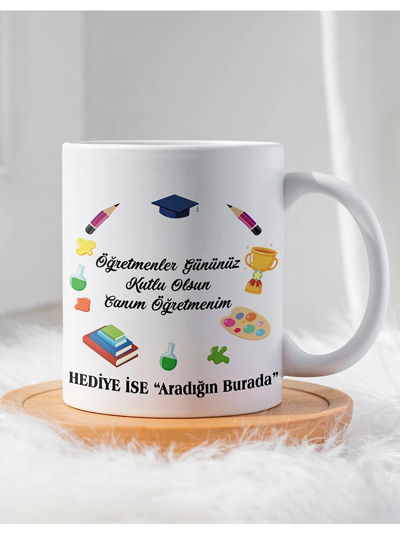 Öğretmenler Gününe Özel Kupa Bardak