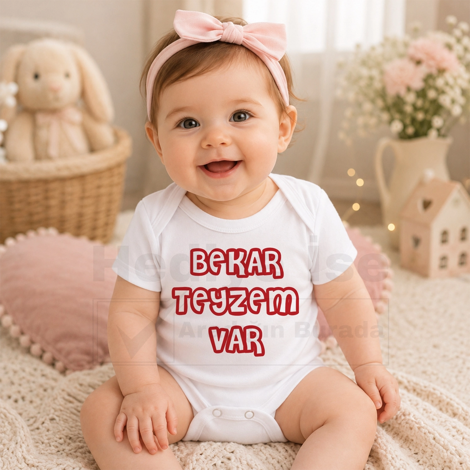 Bekar Teyzem Var - Bebek Body Zıbın