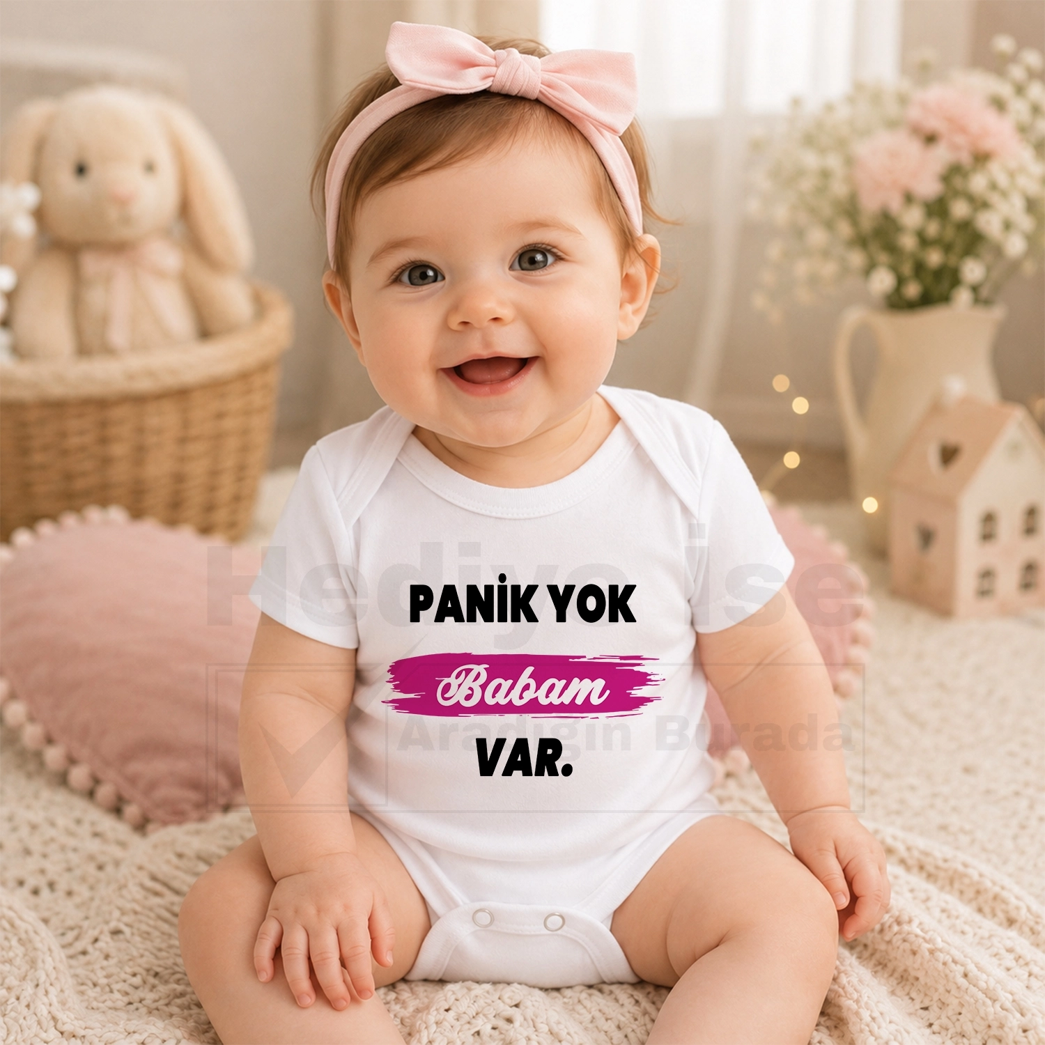 Panik Yok Babam Var - Bebek & Body & Zıbın