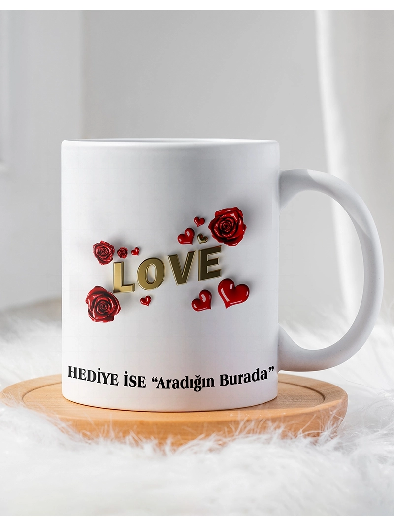 Sevgililer Gününe Özel Kupa Bardak