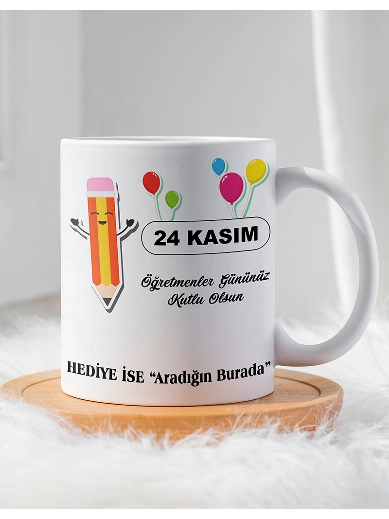 Öğretmenler Gününe Özel Kupa Bardak