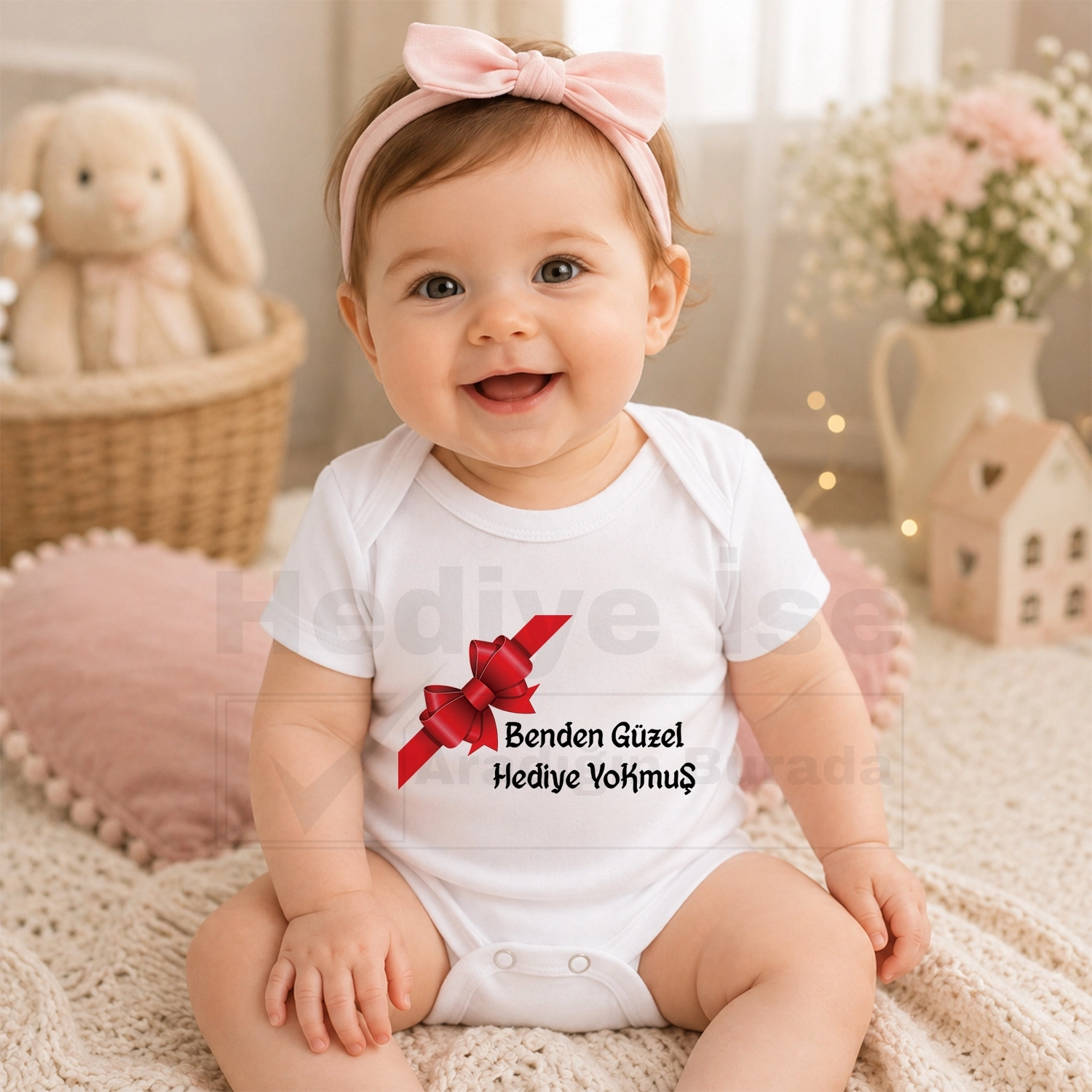 Benden Güzel Hediye Yokmuş - Bebek Body Zıbın