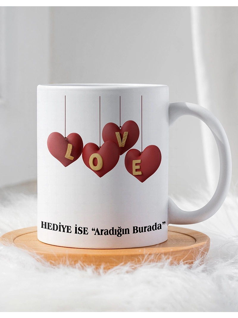 Sevgililer Gününe Özel Kupa Bardak