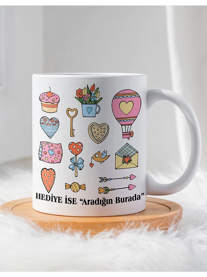 Sevgililer Gününe Özel Kupa Bardak