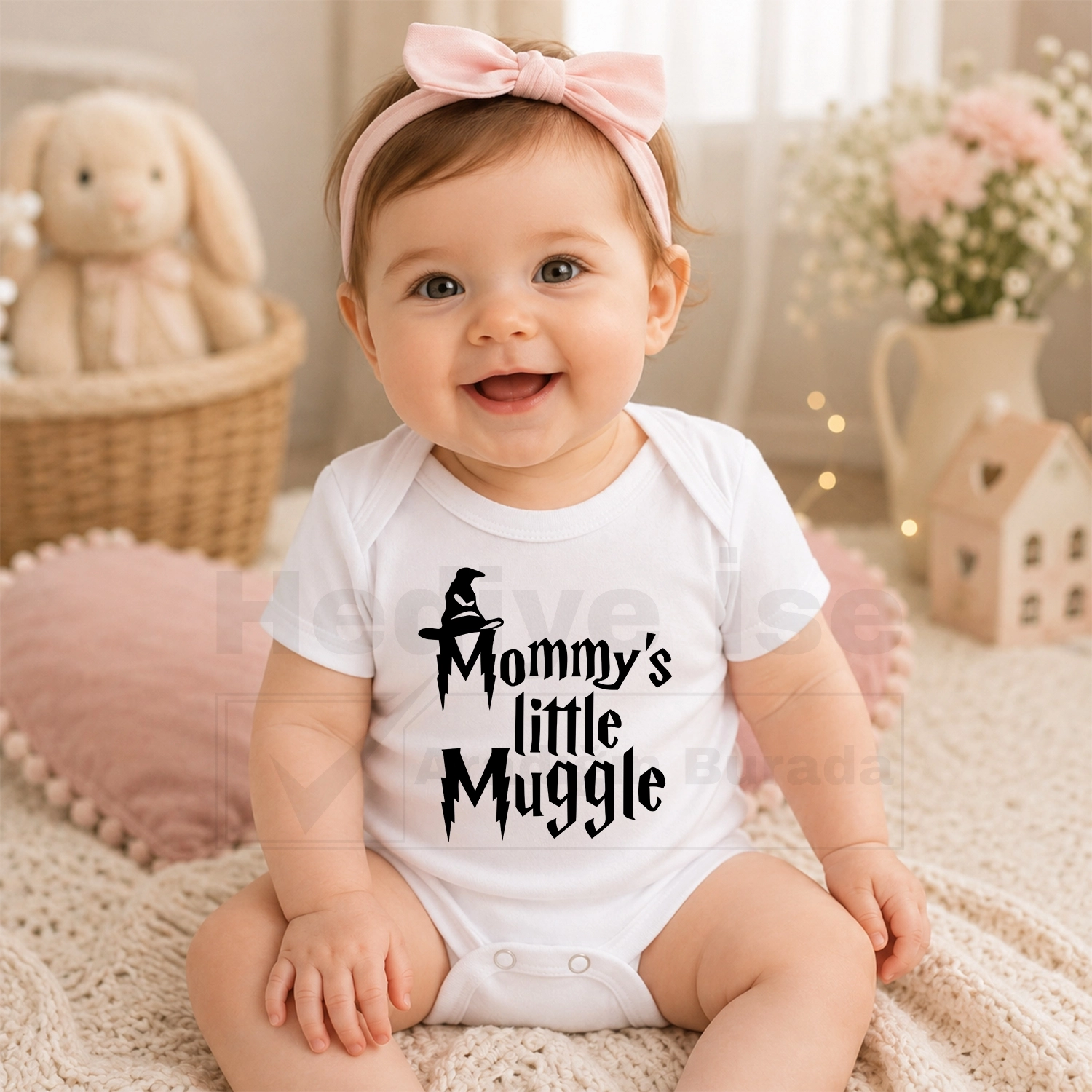 Mommy’s little Muggle - Bebek Body Zıbın