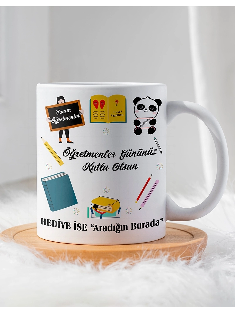 Öğretmenler Gününe Özel Kupa Bardak