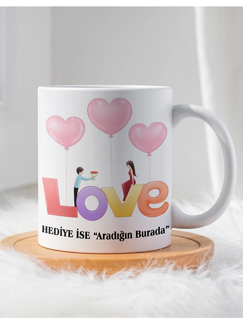 Sevgililer Gününe Özel Kupa Bardak