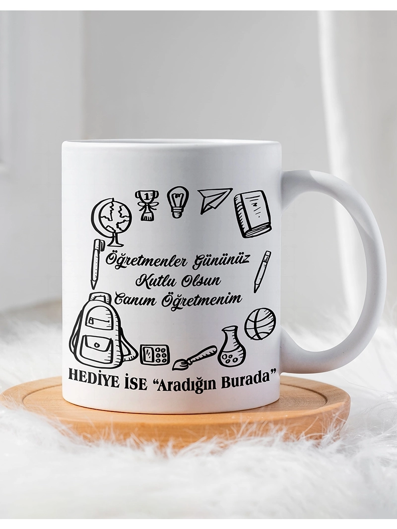 Öğretmenler Gününe Özel Kupa Bardak