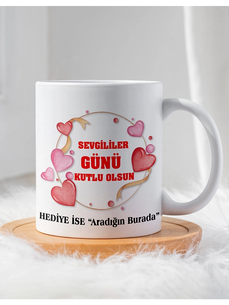 Sevgililer Gününe Özel Kupa Bardak