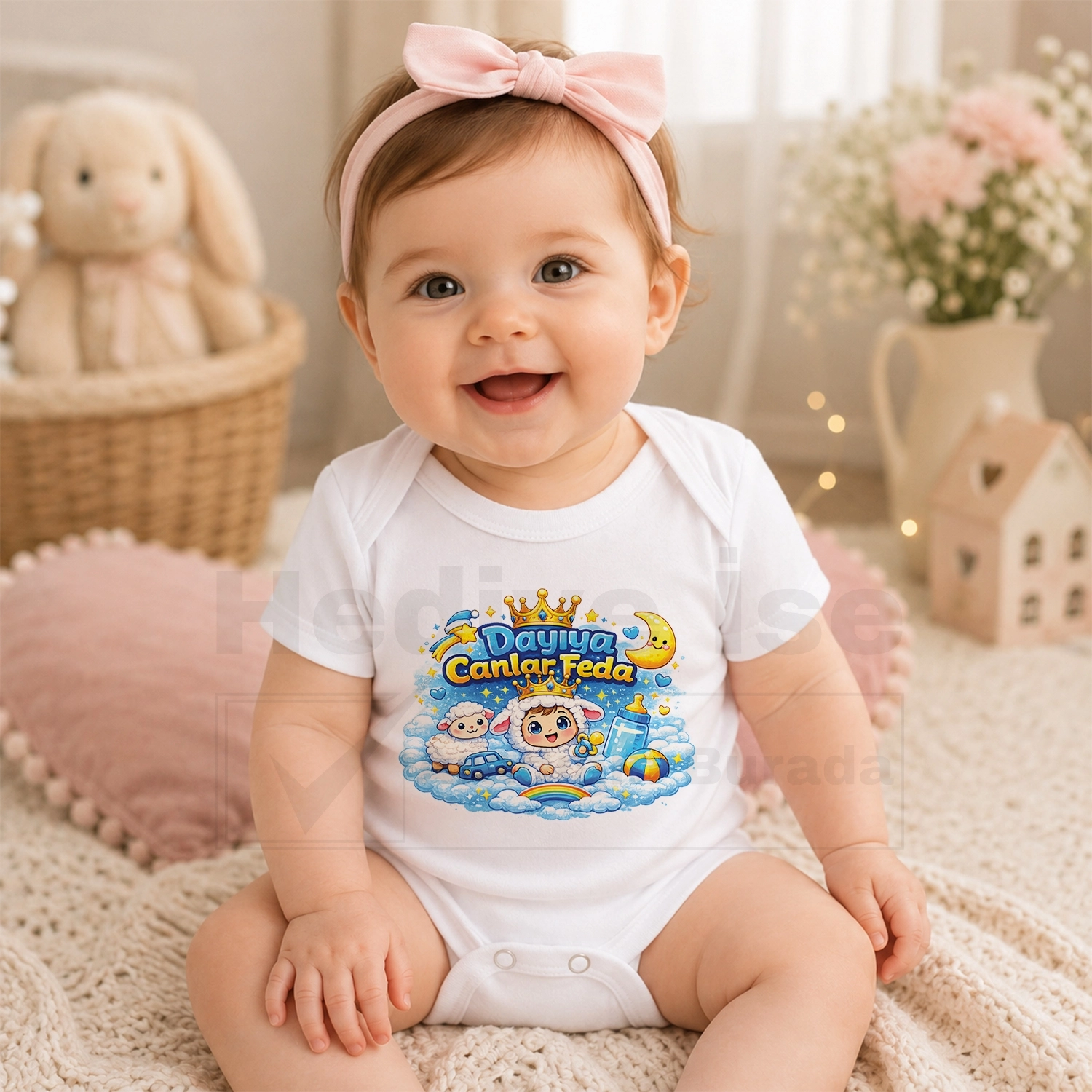 Dayıya Canlar Feda - Bebek Body Zıbın