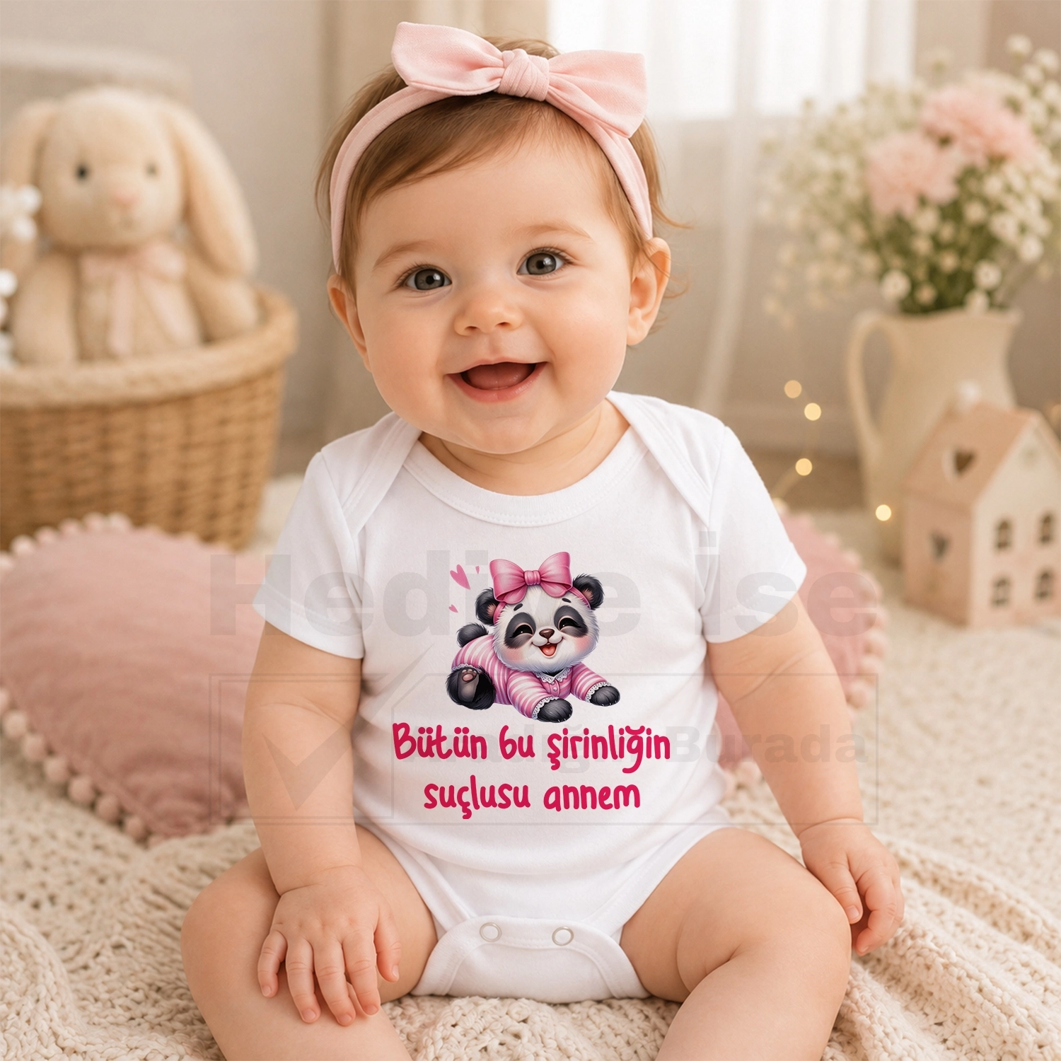 Bütün Bu Şirinliğin Suçlusu Annem - Bebek Body Zıbın