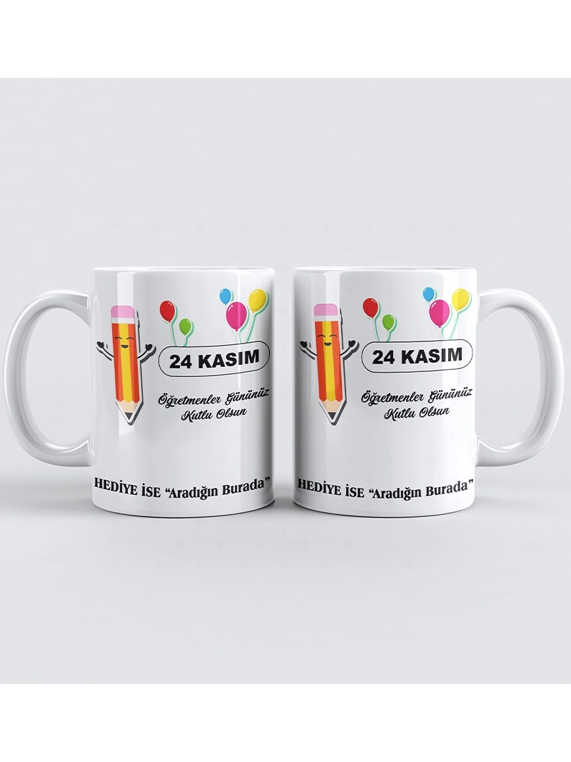 Öğretmenler Gününe Özel Kupa Bardak