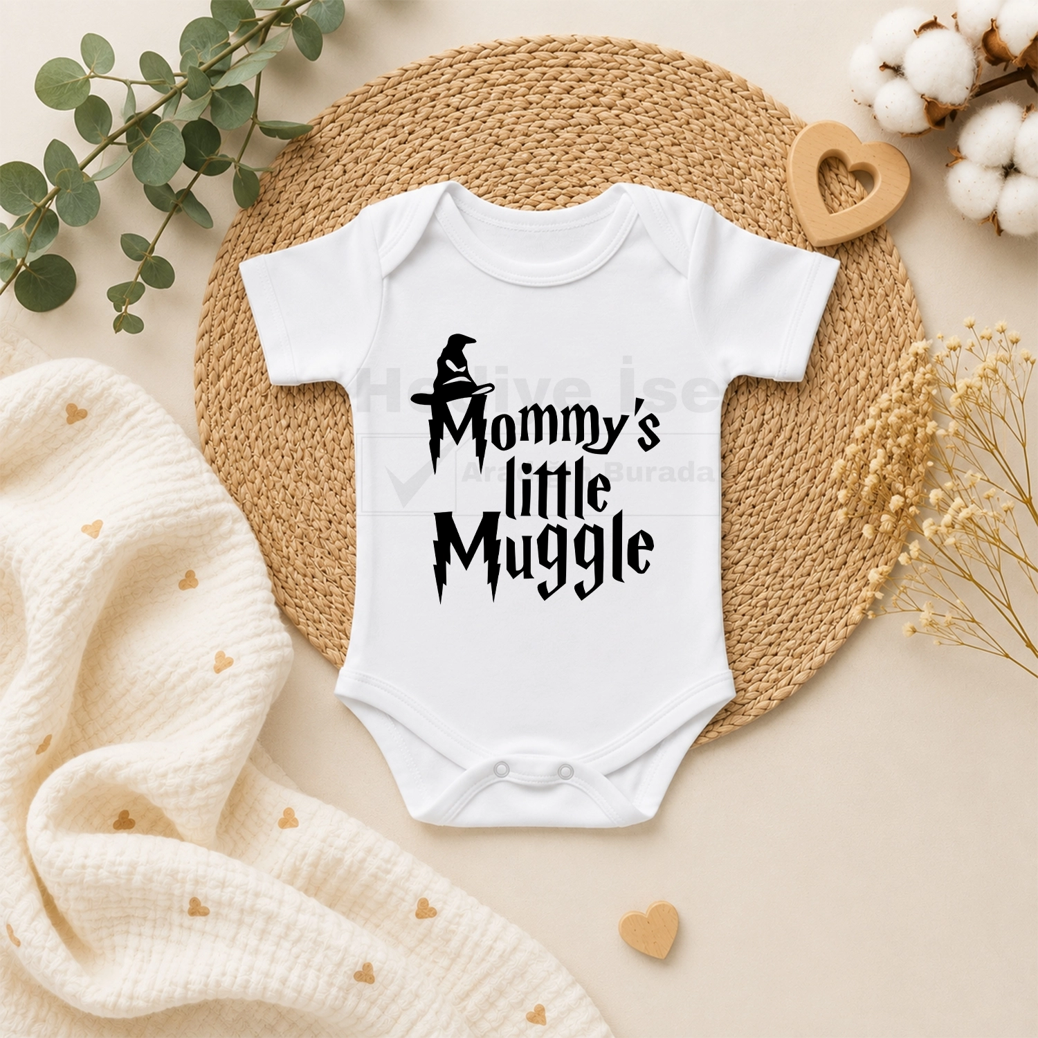 Mommy’s little Muggle - Bebek Body Zıbın