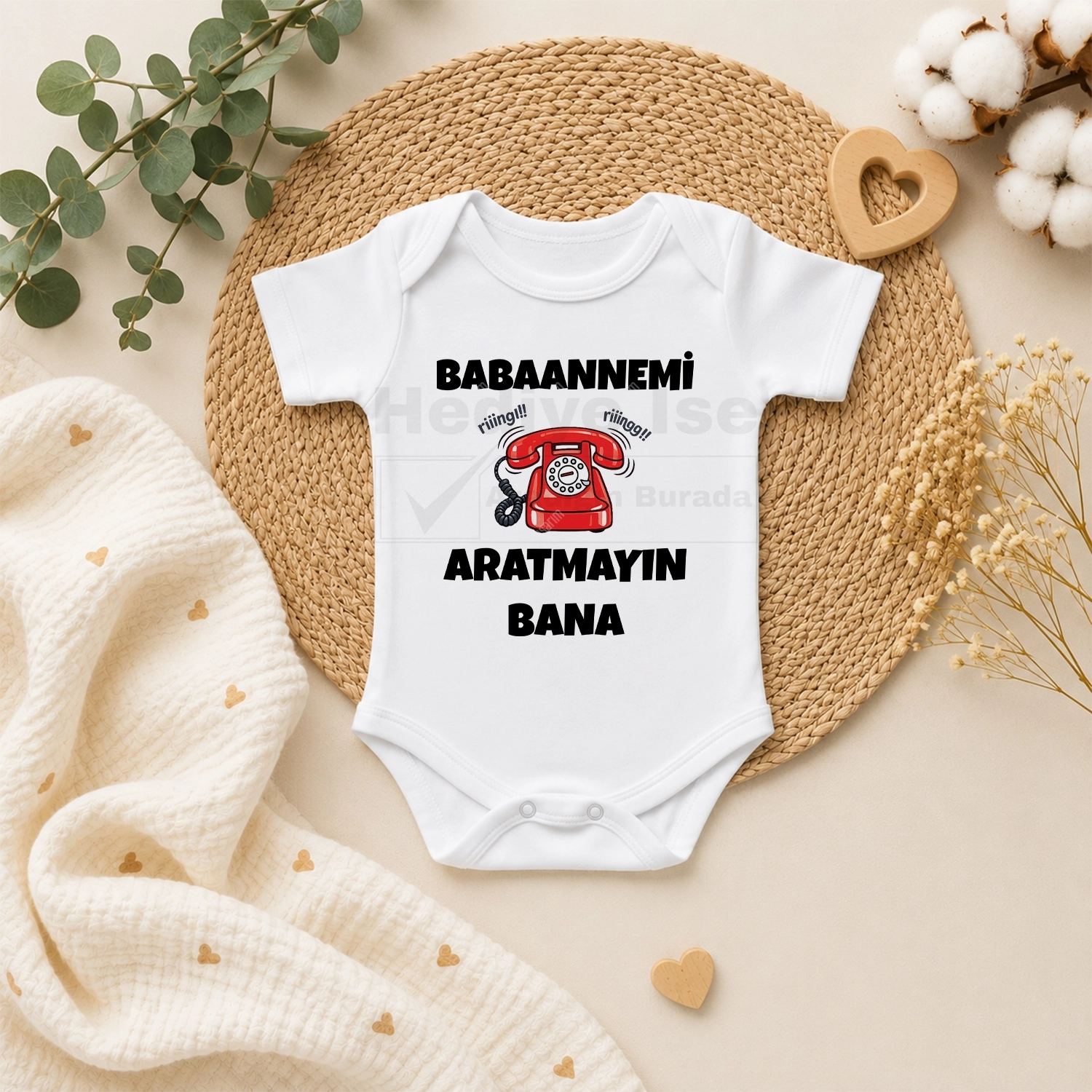 Babaannemi Aratmayın Bana - Bebek Body Zıbın