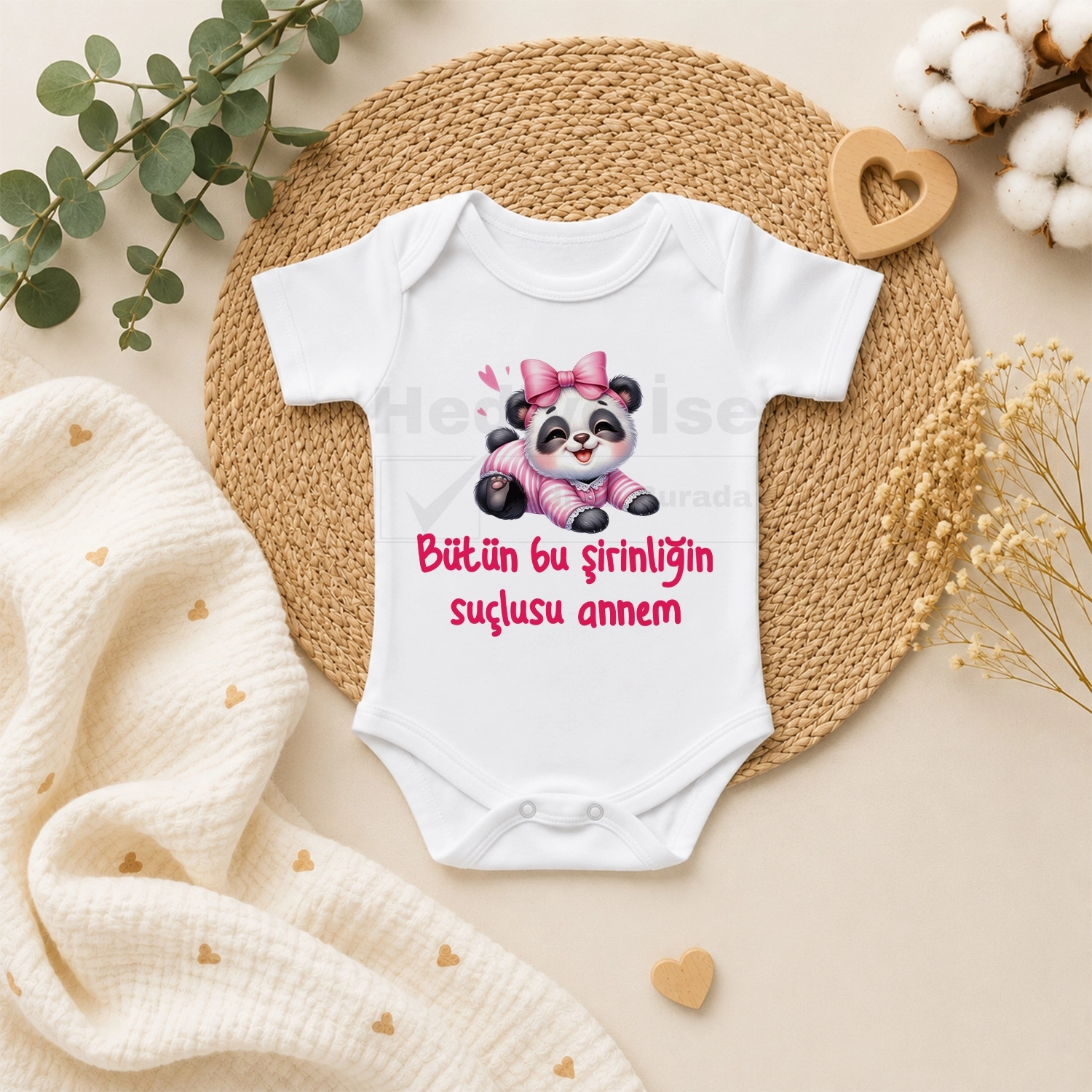 Bütün Bu Şirinliğin Suçlusu Annem - Bebek Body Zıbın