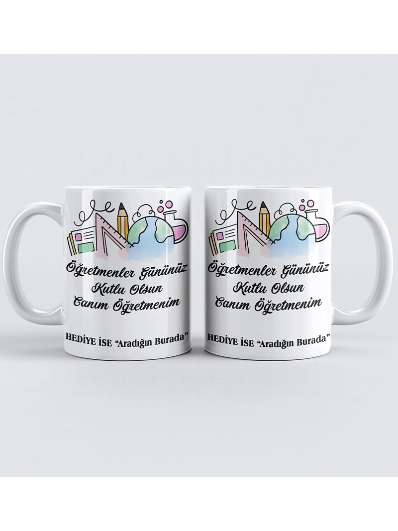 Öğretmenler Gününe Özel Kupa Bardak