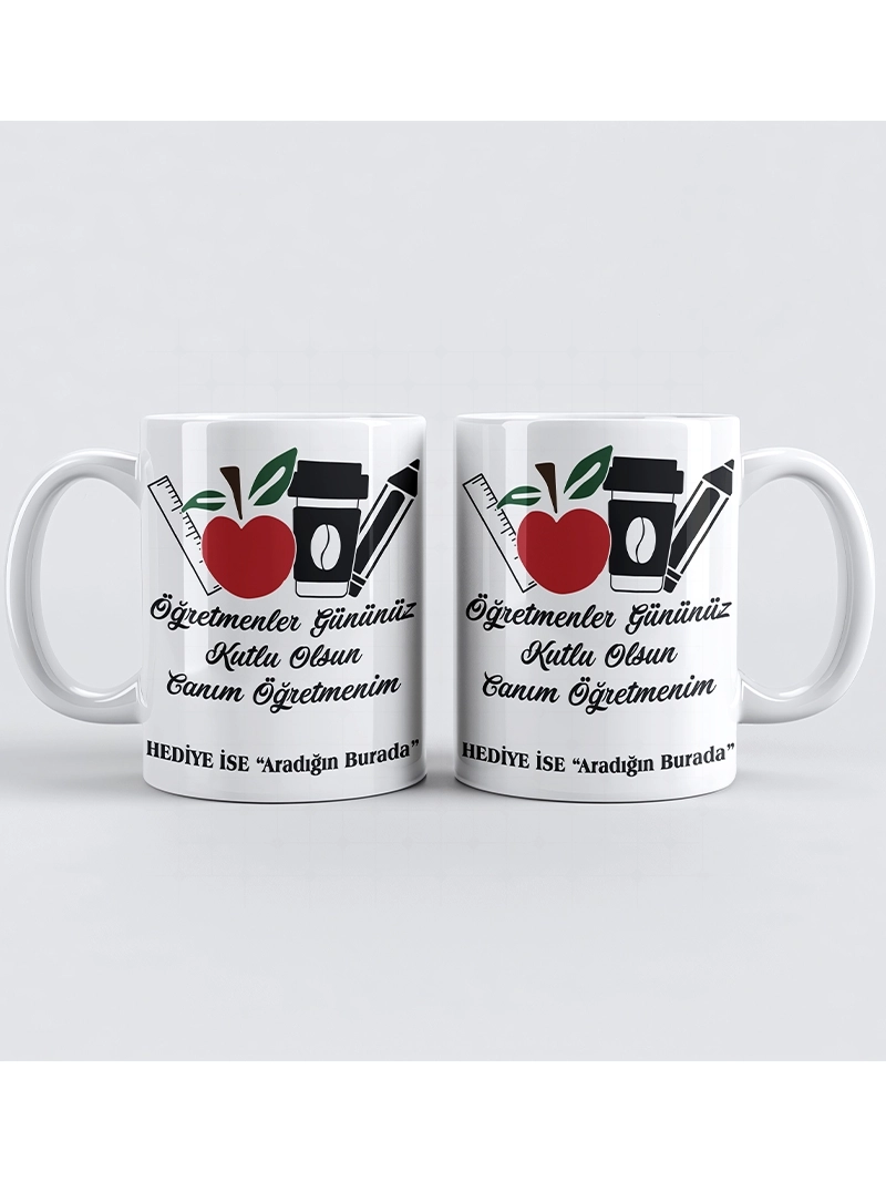 Öğretmenler Gününe Özel Kupa Bardak