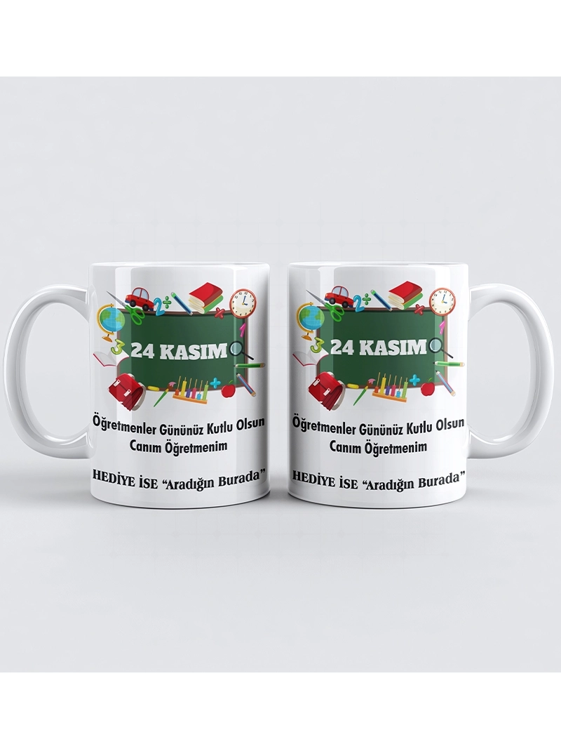 Öğretmenler Gününe Özel Kupa Bardak