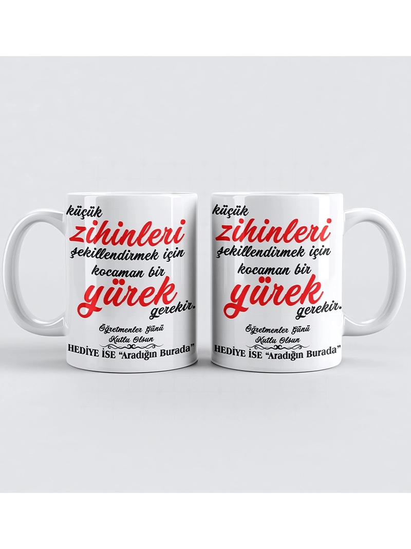 Öğretmenler Gününe Özel Kupa Bardak