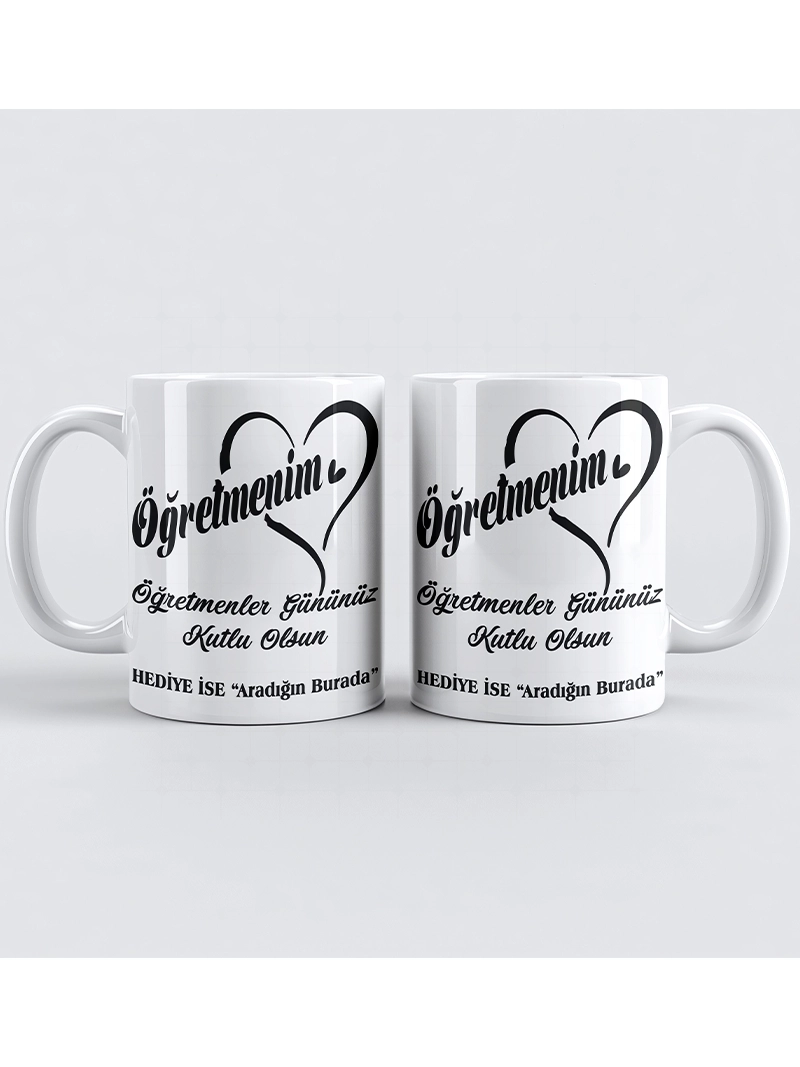 Öğretmenler Gününe Özel Kupa Bardak