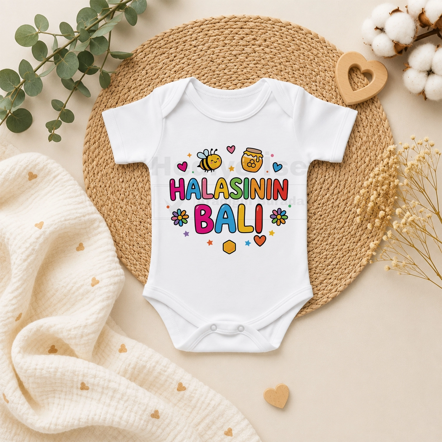 Halasının Balı - Bebek Body Zıbın