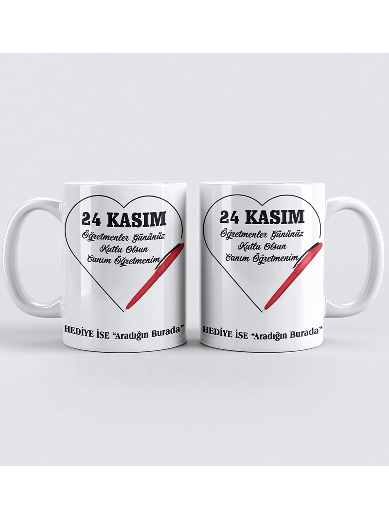 Öğretmenler Gününe Özel Kupa Bardak