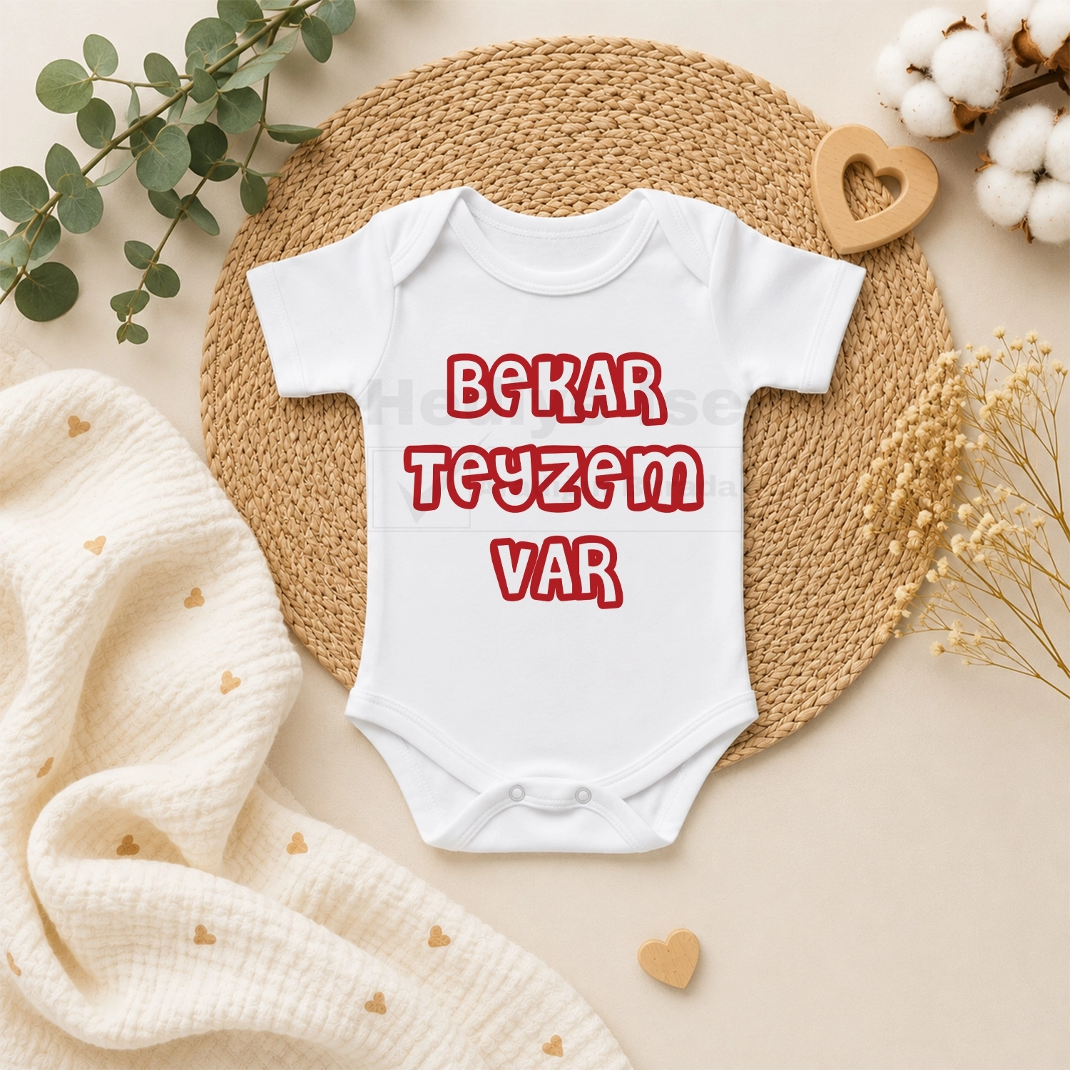 Bekar Teyzem Var - Bebek Body Zıbın