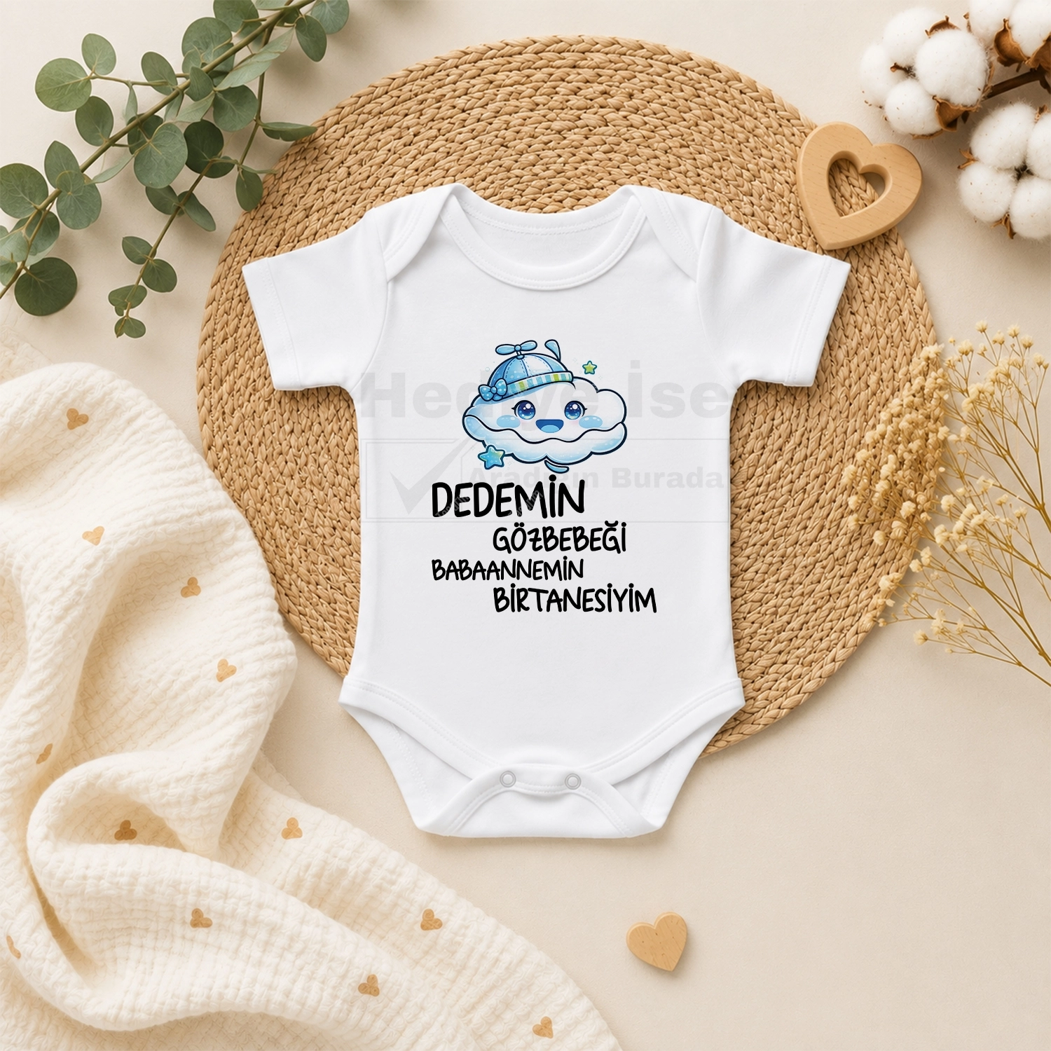 Dedemin Gözbebeği Babaannemin Bir Tanesiyim - Bebek Body Zıbın