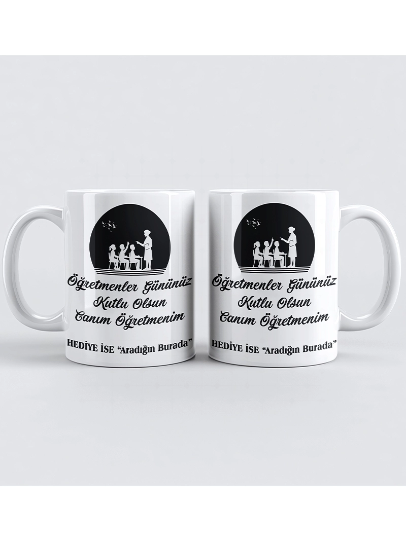 Öğretmenler Gününe Özel Kupa Bardak