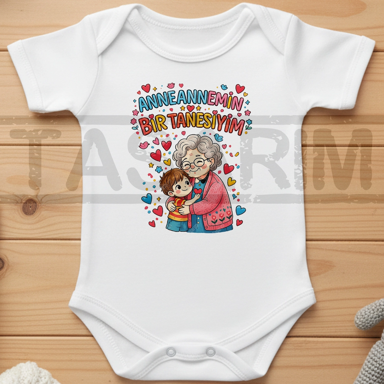 Anneannemin Bir Tanesiyim - Bebek Body Zıbın