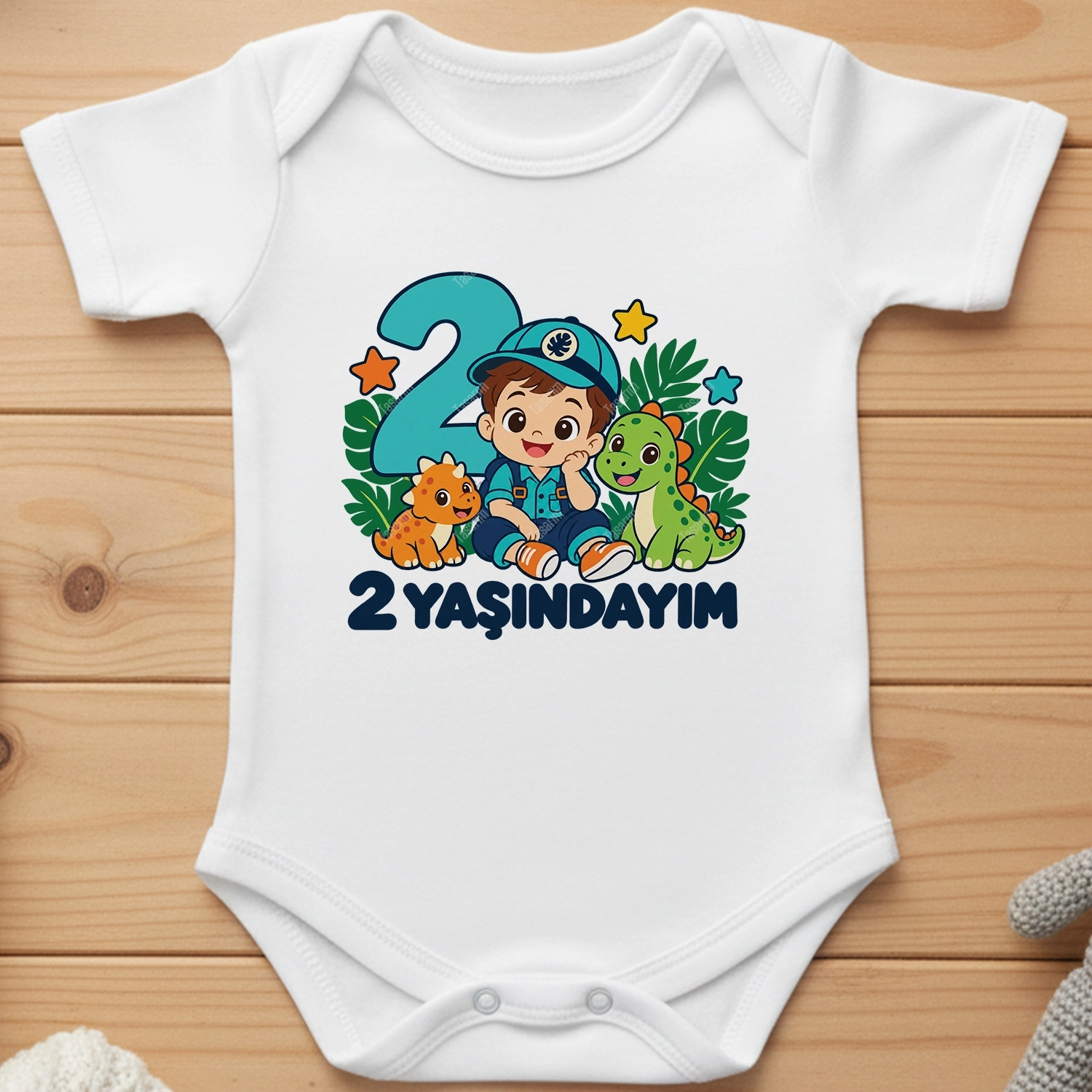 2 Yaşındayım - Bebek Body Zıbın