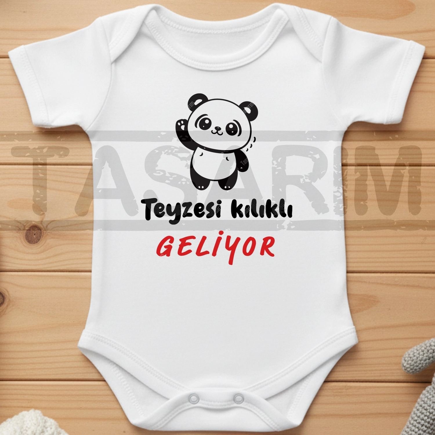 Teyzesi Kılıklı Geliyor - Bebek Body Zıbın