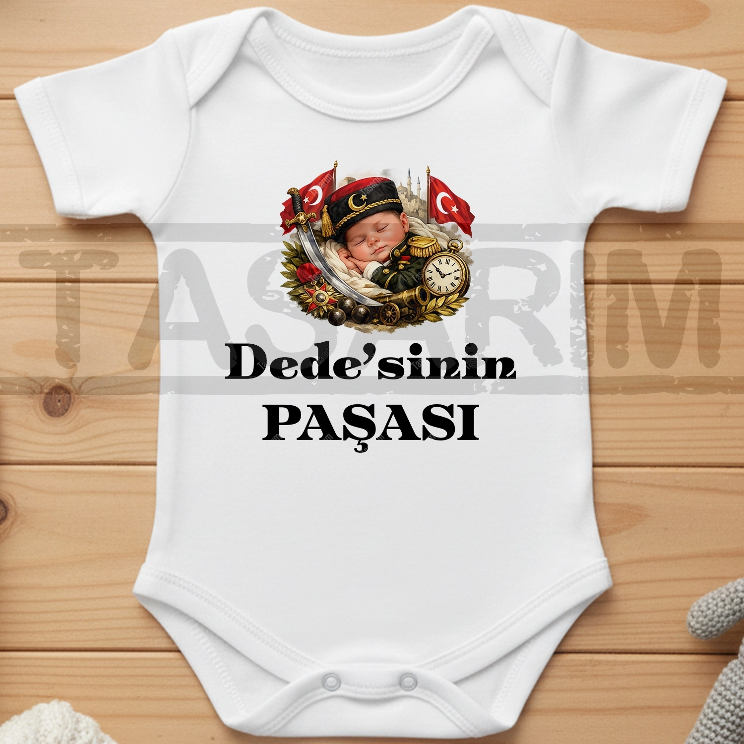 Dedesinin Paşası - Bebek Body Zıbın