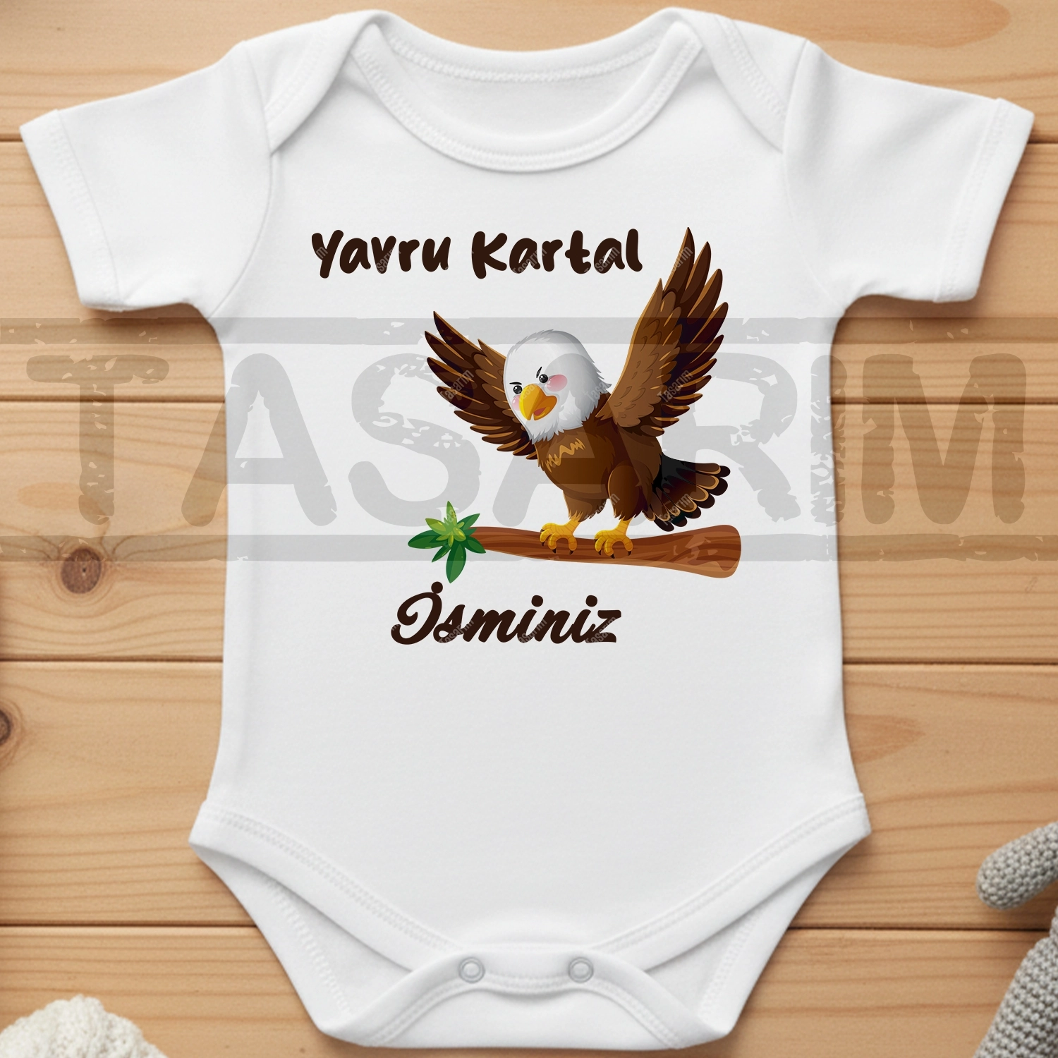 Yavru Kartal - Bebek Body Zıbın
