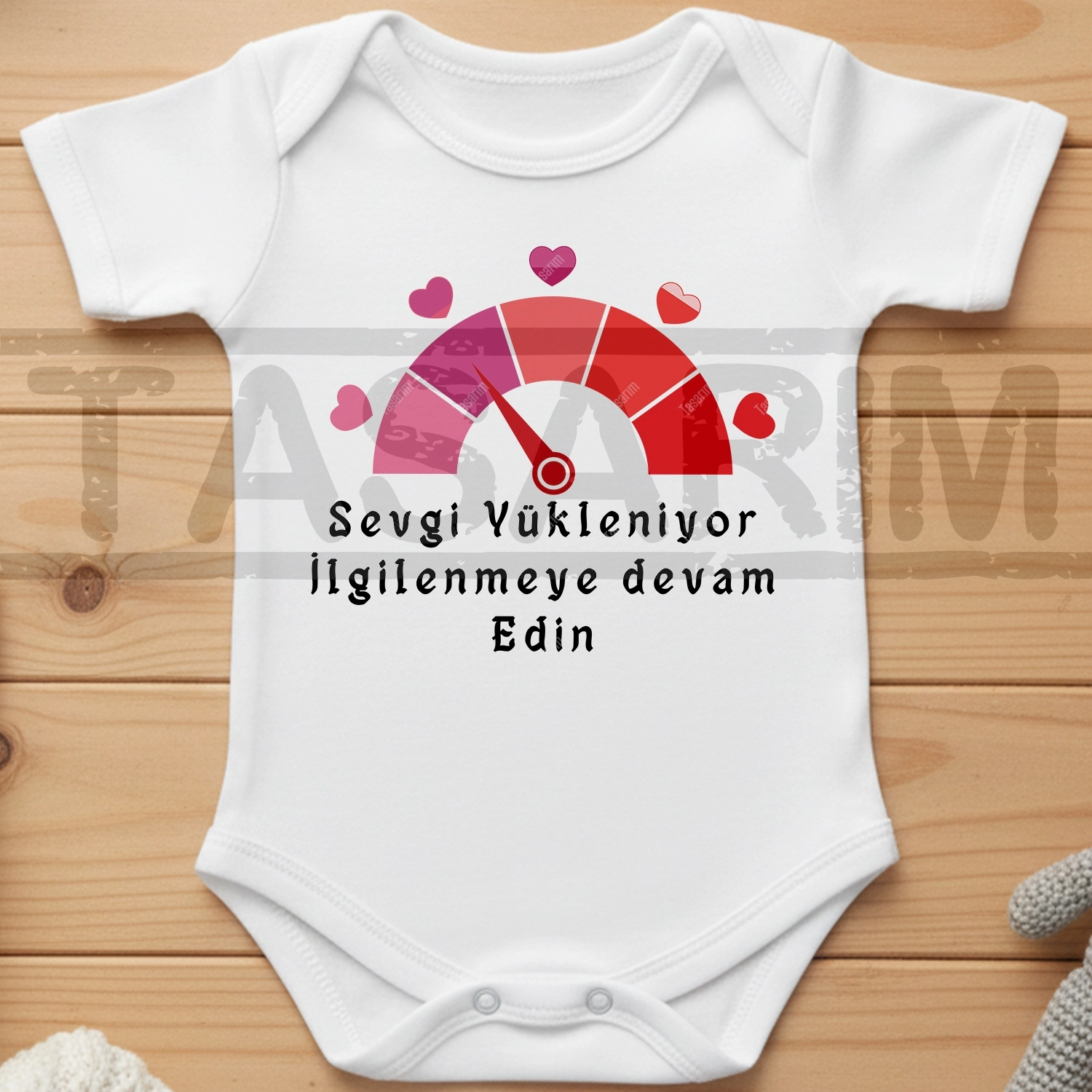 Sevgi Yükleniyor İlgilenmeye Devam Edin - Bebek Body Zıbın