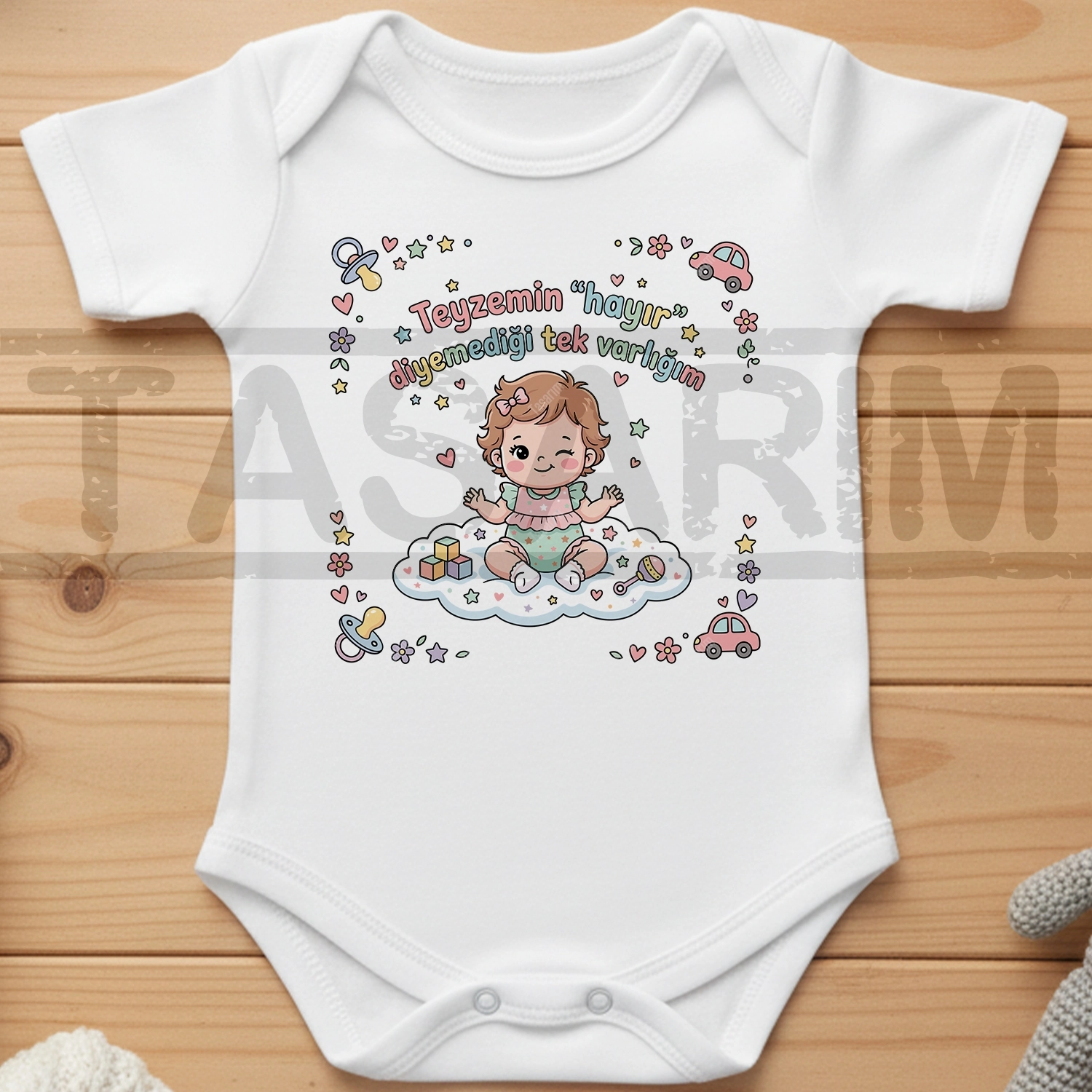 Teyzemin Hayır Diyemediği Tek Varlığım - Bebek Body Zıbın