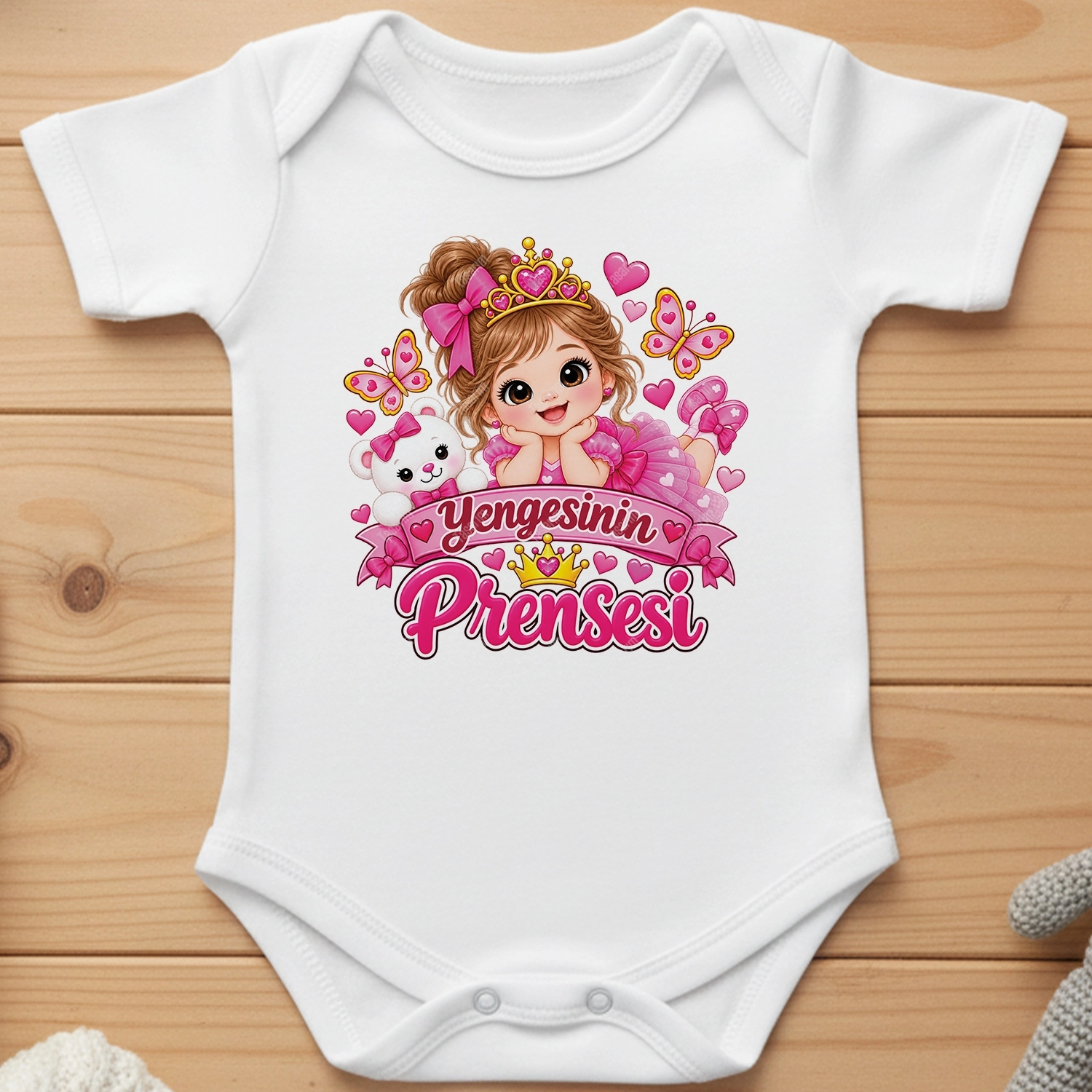 Yengesinin Prensesi - Bebek Body Zıbın