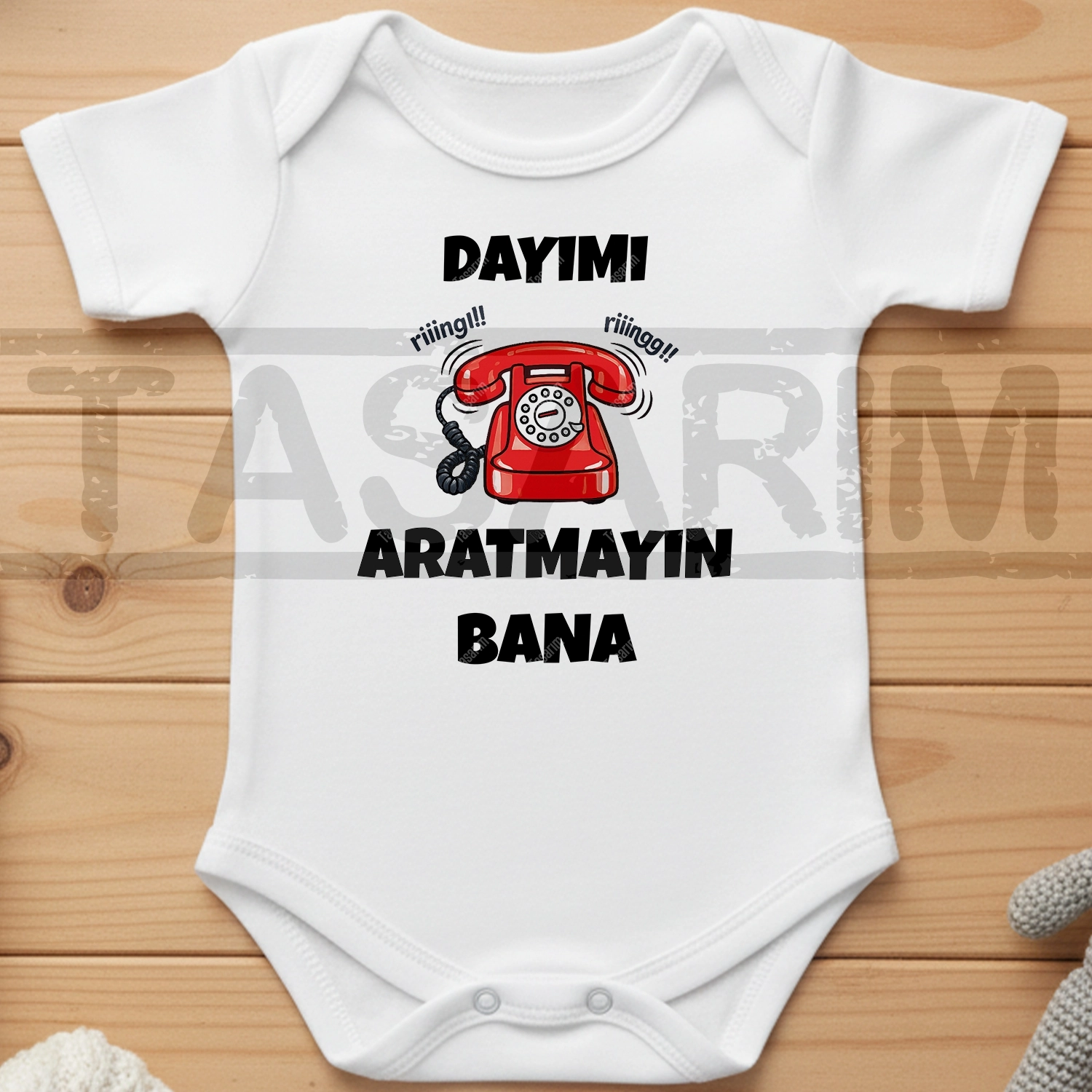 Dayımı Aratmayın Bana - Bebek Body Zıbın