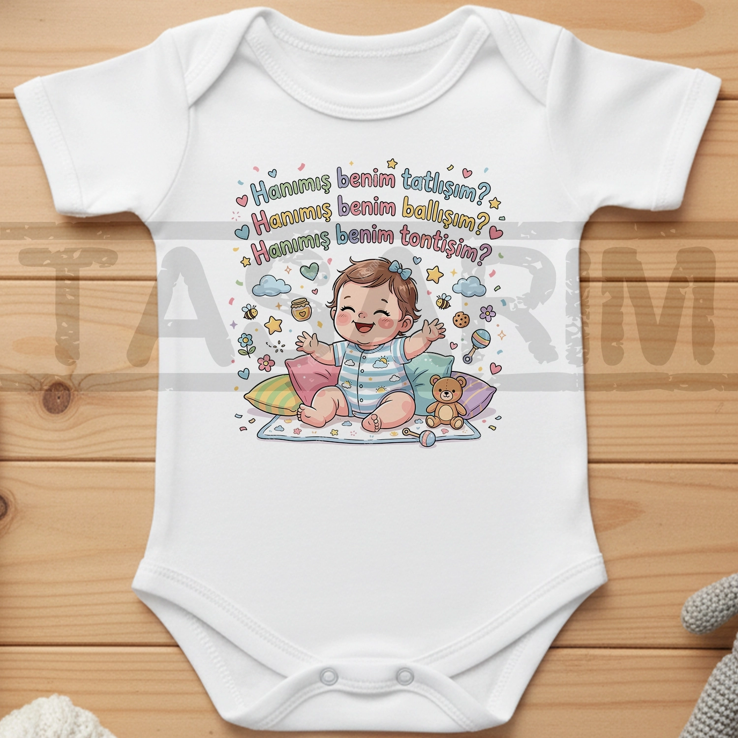 Hanımış Benim Tatlışım ? - Bebek Body Zıbın