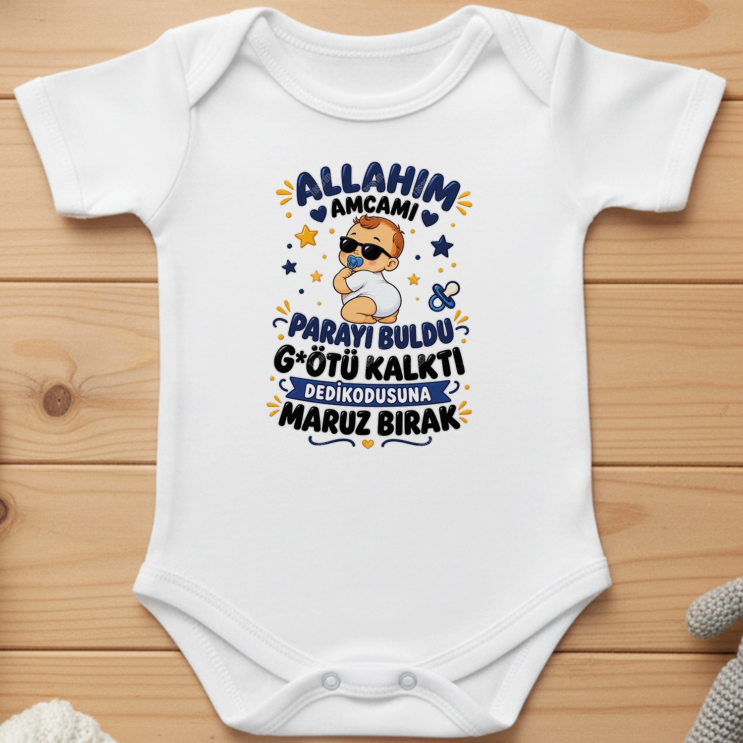 Allahım Amcamı Parayı Buldu G*ötü Kalktı Dedikodusuna Maruz Bırak - Bebek Body Zıbın