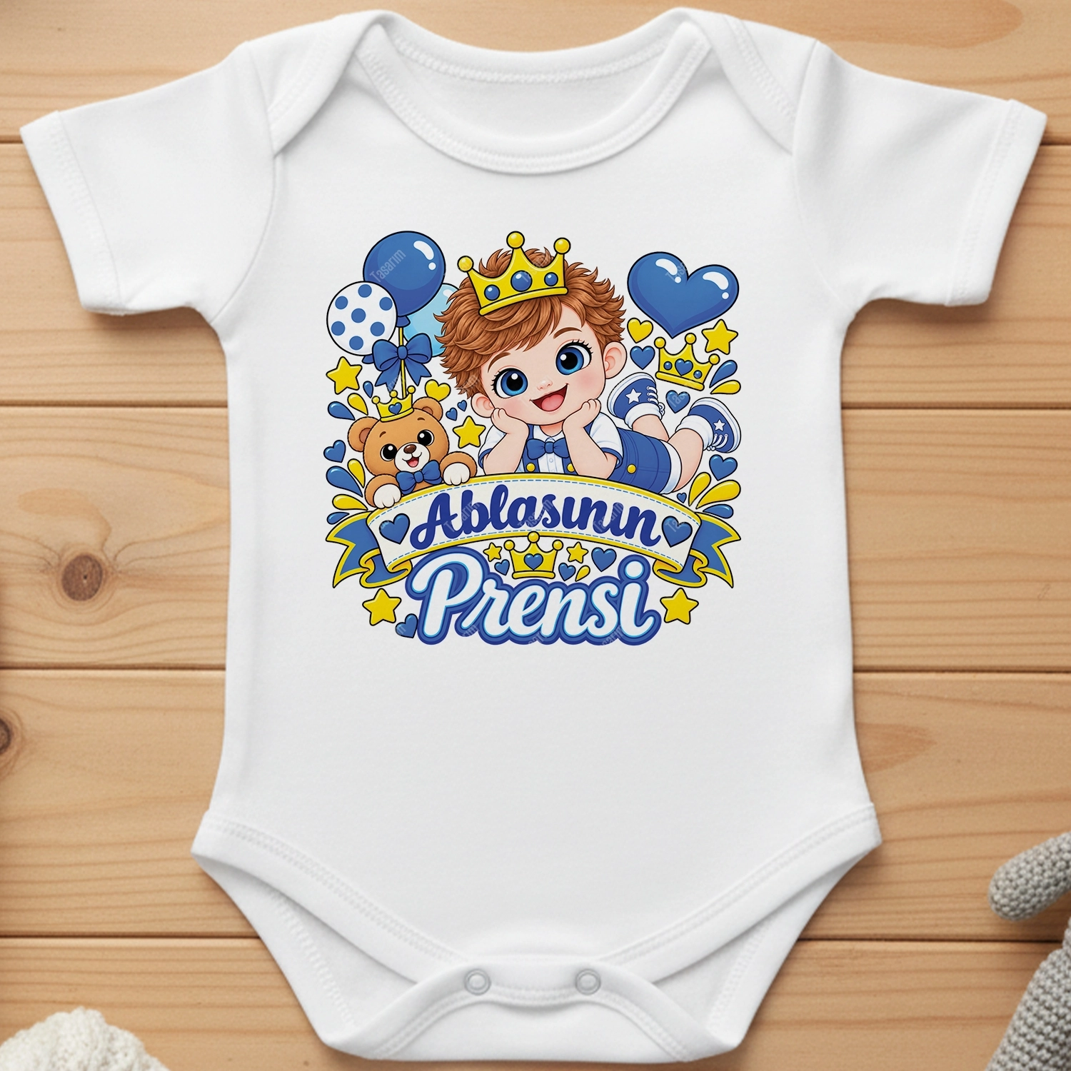 Ablasının Prensi - Bebek Body Zıbın