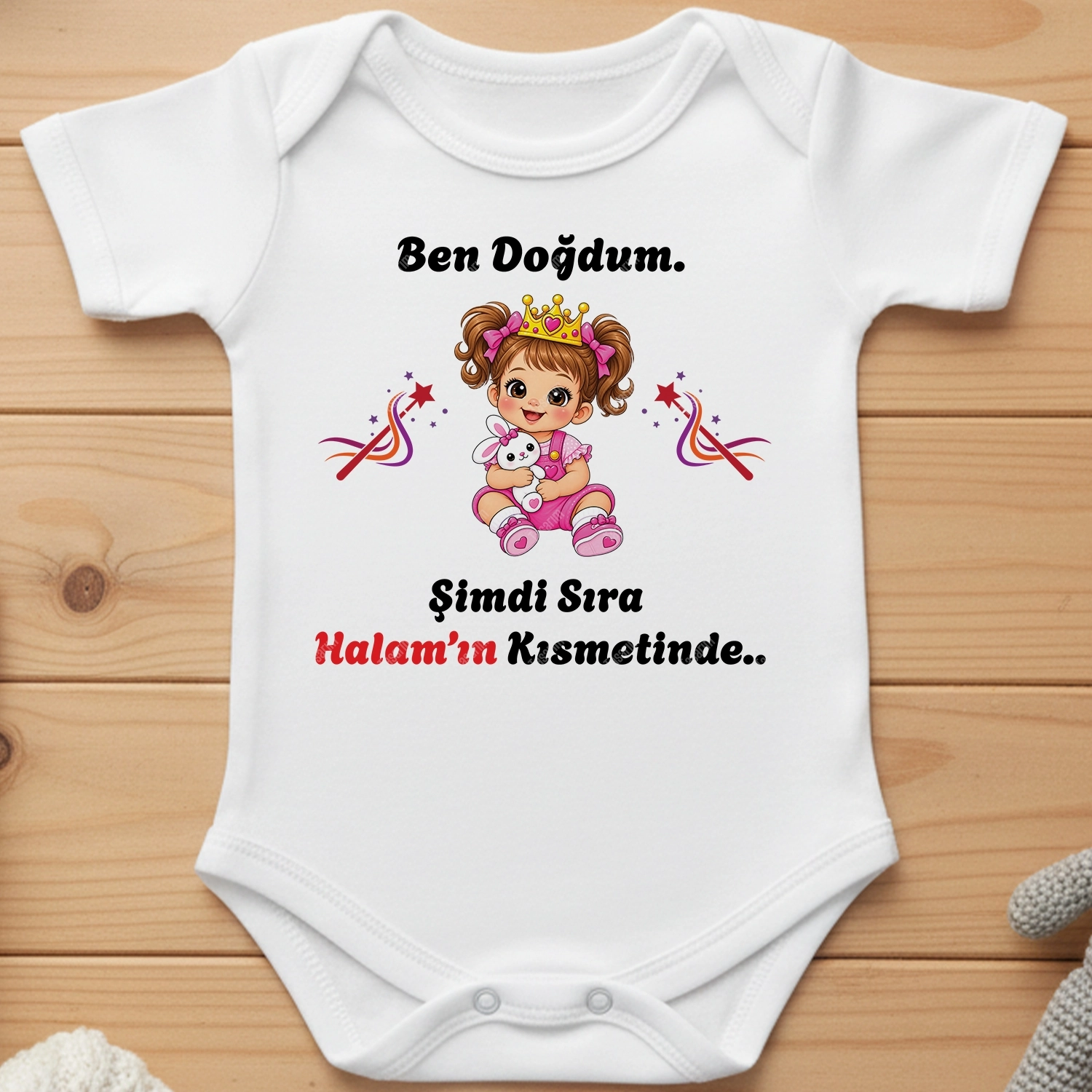 Ben Doğdum. Şimdi Sıra Halam’ın Kısmetinde.. - Bebek Body Zıbın