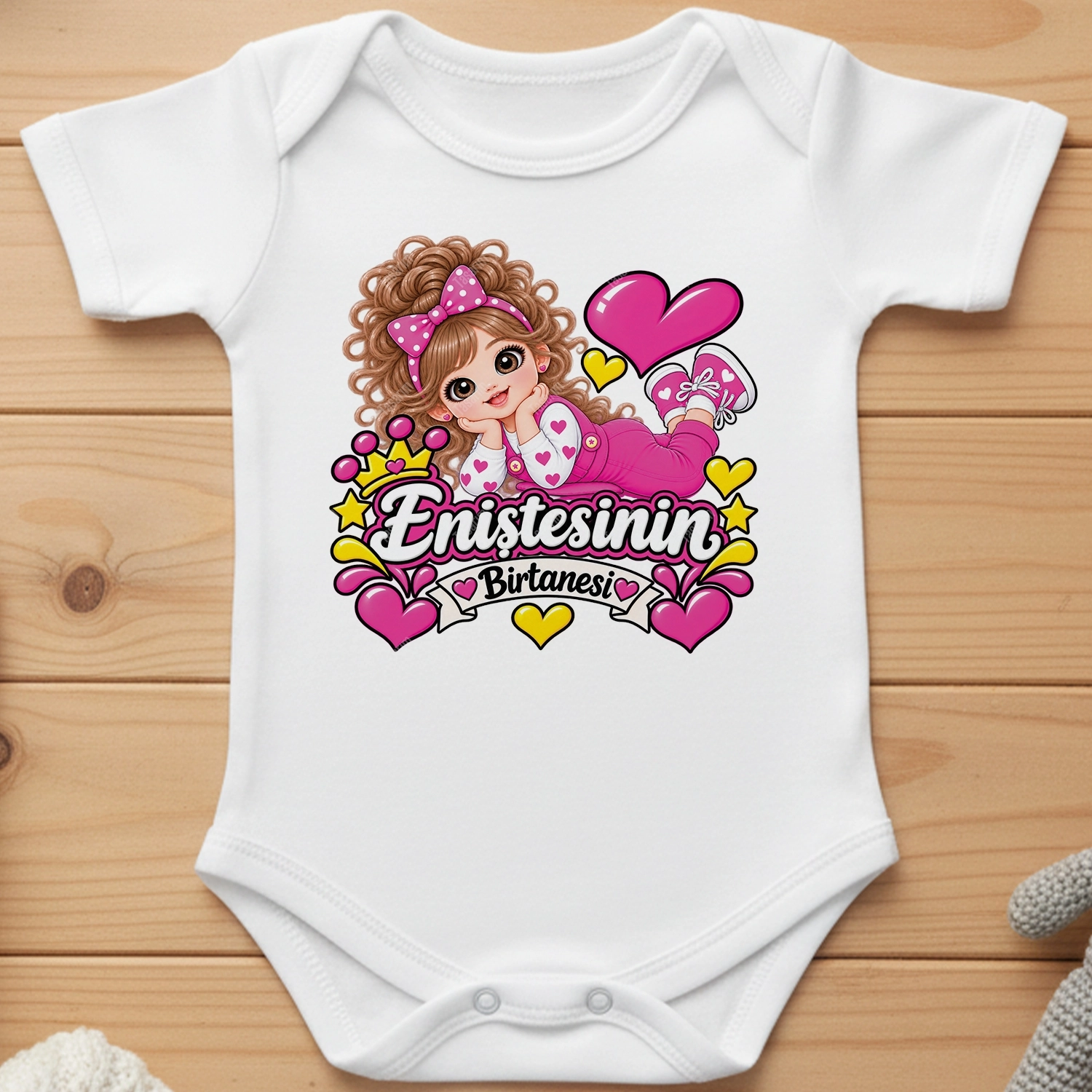 Eniştesinin Bir Tanesi - Bebek Body Zıbın