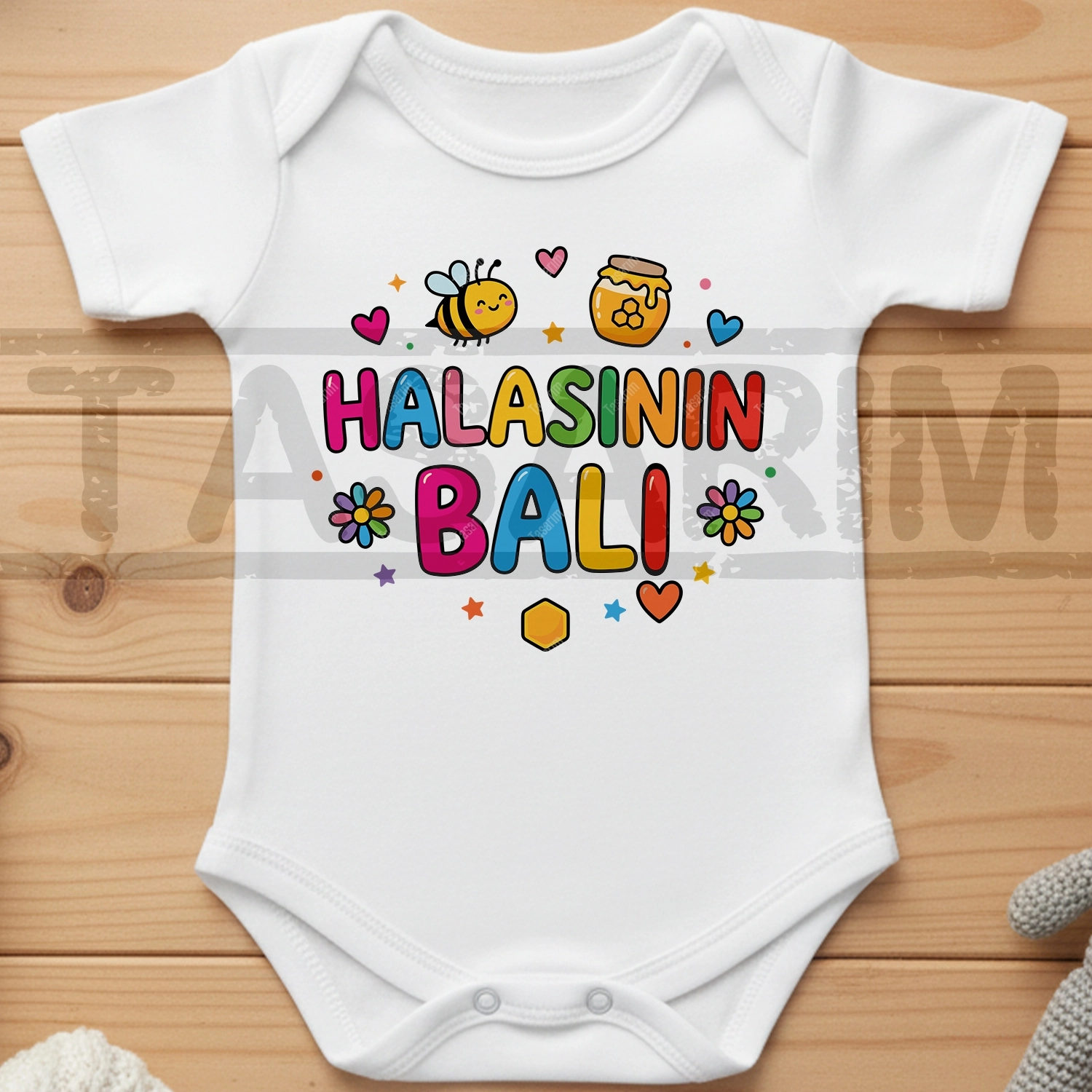 Halasının Balı - Bebek Body Zıbın