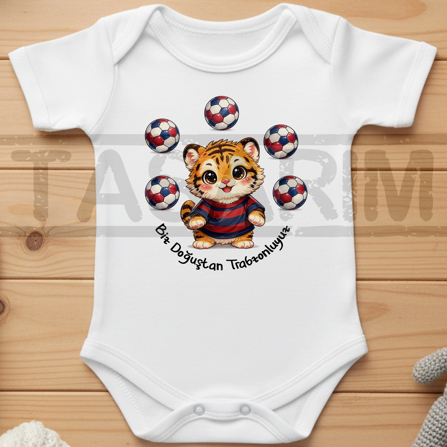 Biz Doğuştan Trabzonluyuz - Bebek Body Zıbın