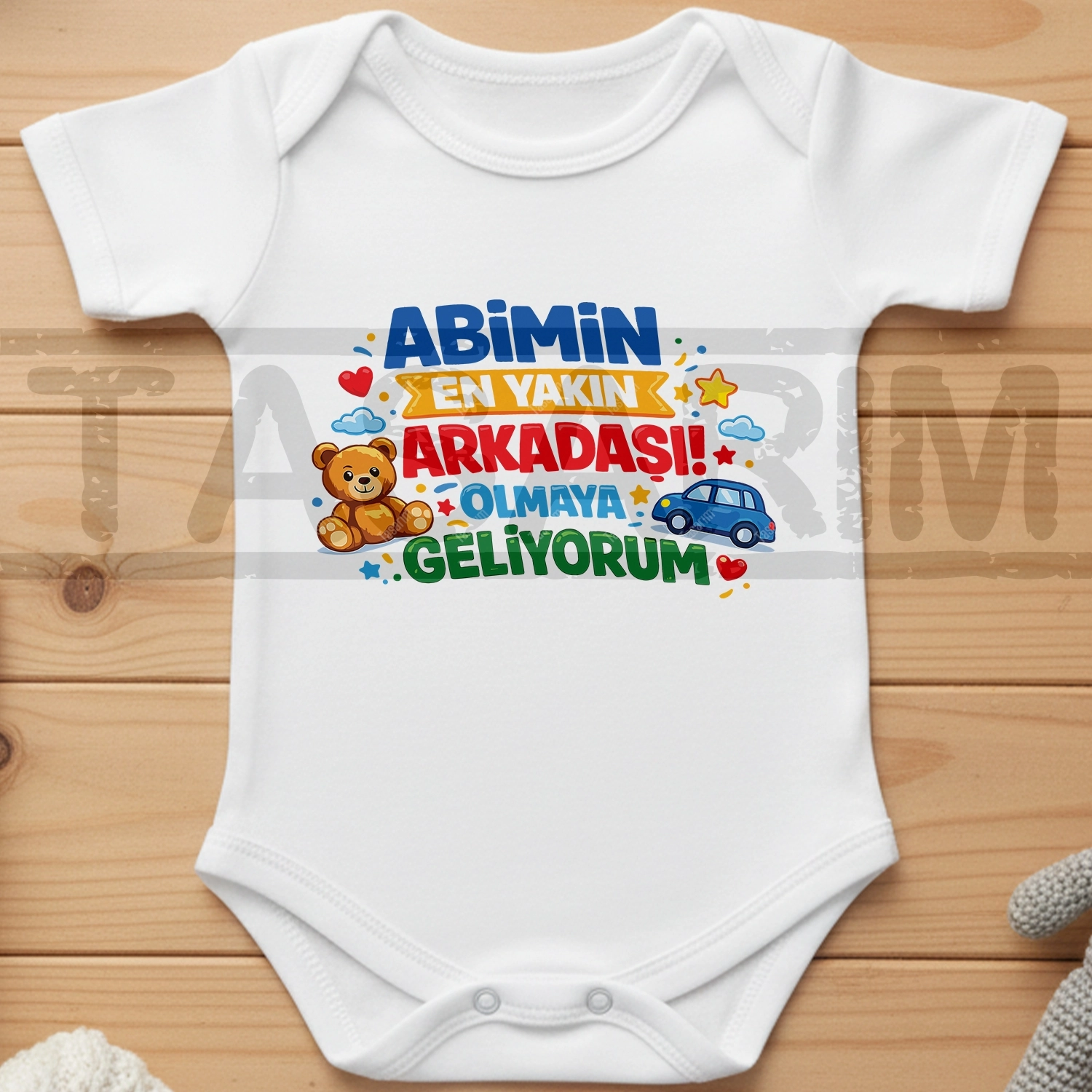 Abimin En Yakın Arkadaşı Olmaya Geliyorum - Bebek Body Zıbın