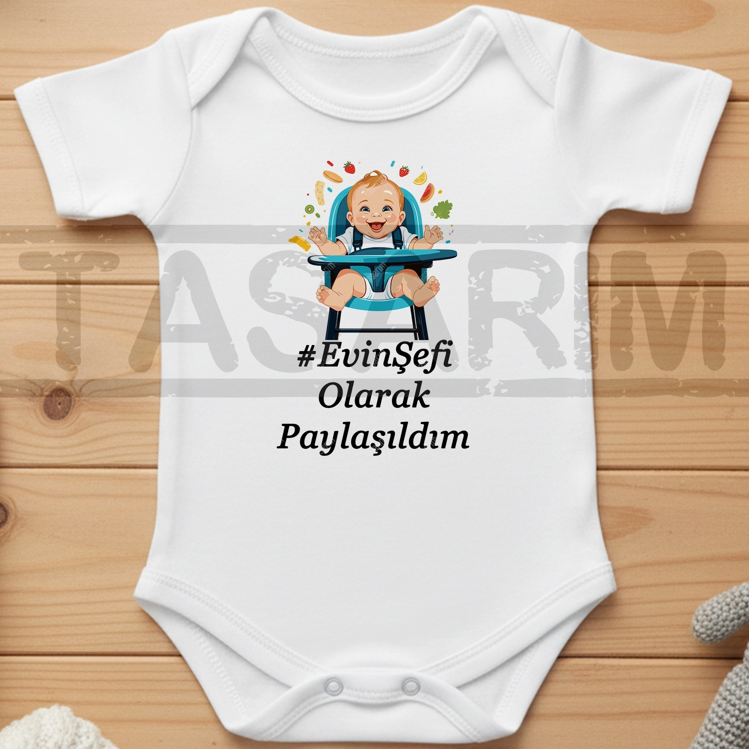 #EvinŞefi Olarak Paylaşıldım - Bebek Body Zıbın