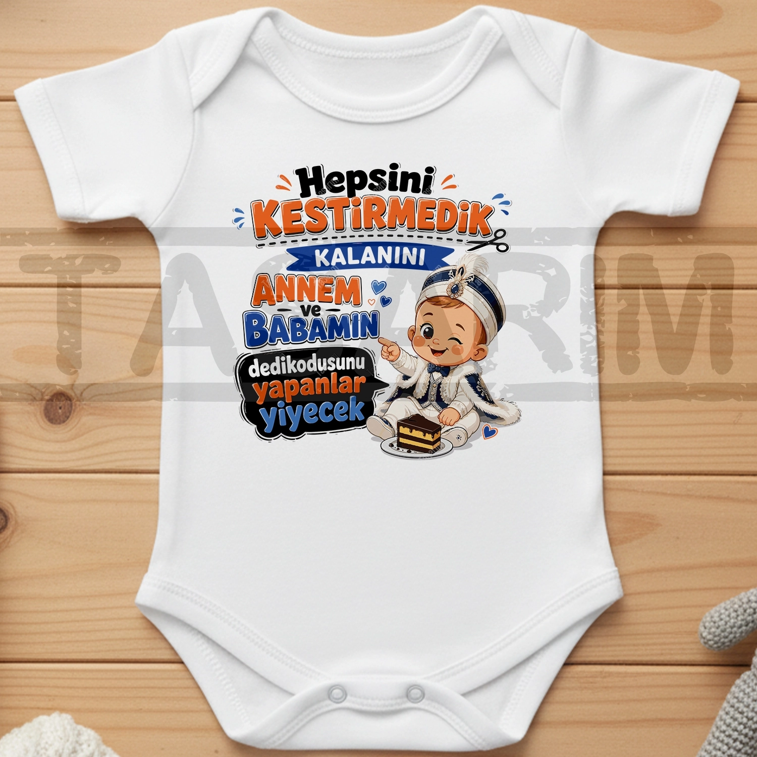 Hepsini Kestirmedik Kalanını Annem ve Babamın Dedikodusunu Yapanlar Yiyecek - Bebek Body Zıbın